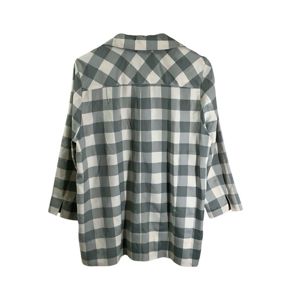 Tuckernuck Green and White Checkered Top - Picture 5 of 8